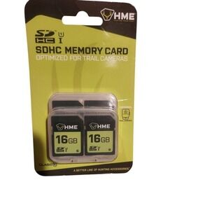 HME SDHC‎ 16GB 4 Pack Optimized Trail Camera SD Card NEW Hunting Deer Spring
